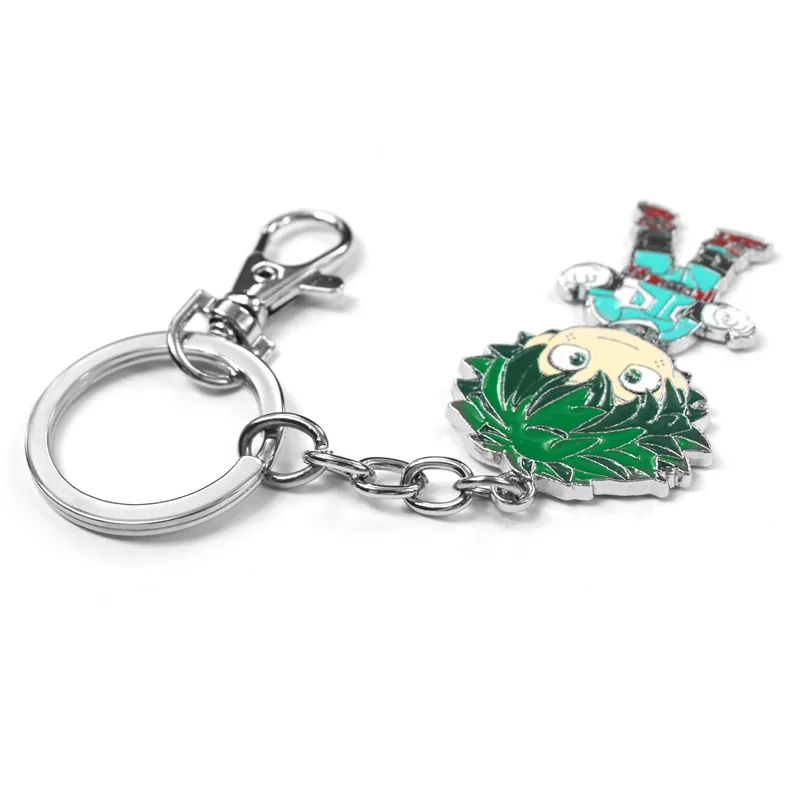 Adventure Time Finn Jake Anime Colorful Metal Keychain Cosplay Accessory Printed Pendant Collectible - 5