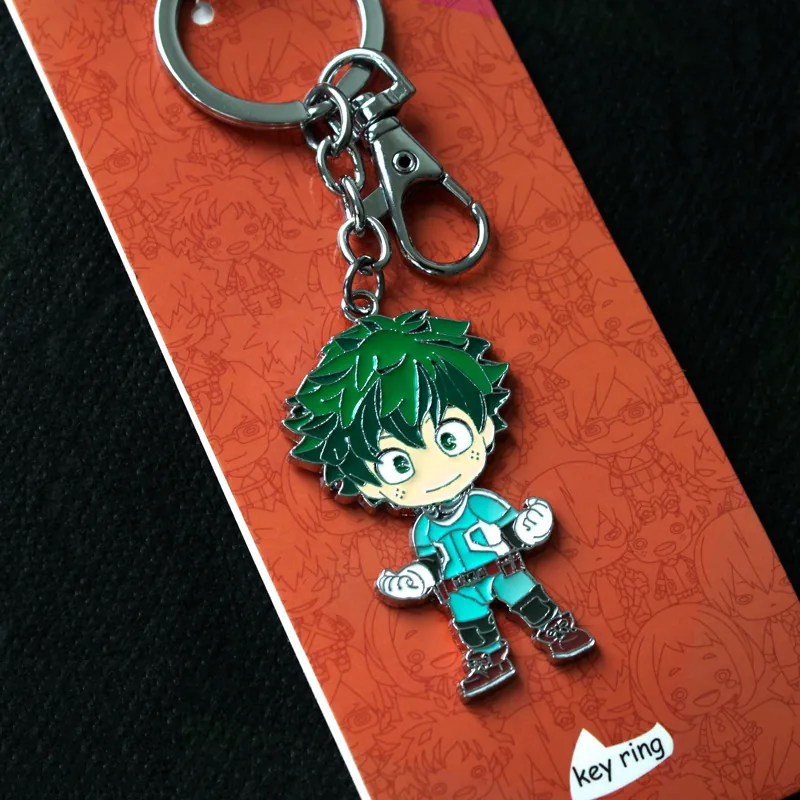 Adventure Time Finn Jake Anime Colorful Metal Keychain Cosplay Accessory Printed Pendant Collectible - 7