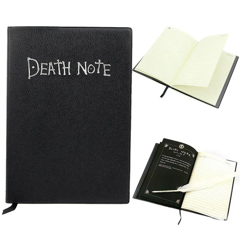 Leather Anime Death Note Cosplay Prop Notebook Large Collectable Theme Writing Journal For School - 3