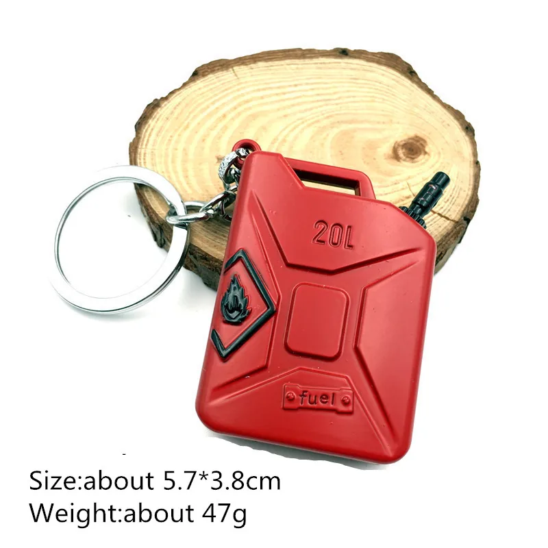 Pubg Cosplay Metal Keychain Backpack Helmet Pan Model Awm 98k Props Fan Collectible Keyring - 8