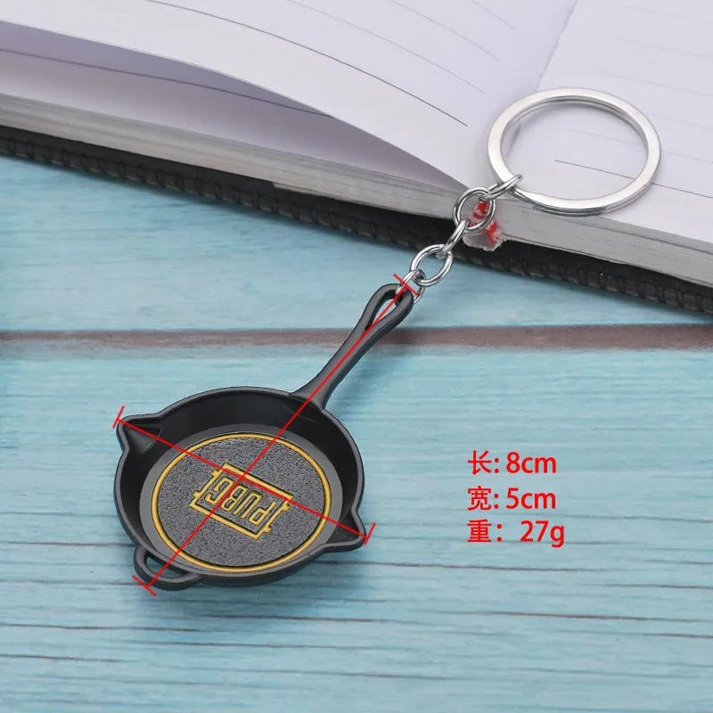 Playerunknowns Battlegrounds Pubg Cosplay Keychain Helmet Backpack Keyring Ideal Gift For Gamers Prop Collectors - 3