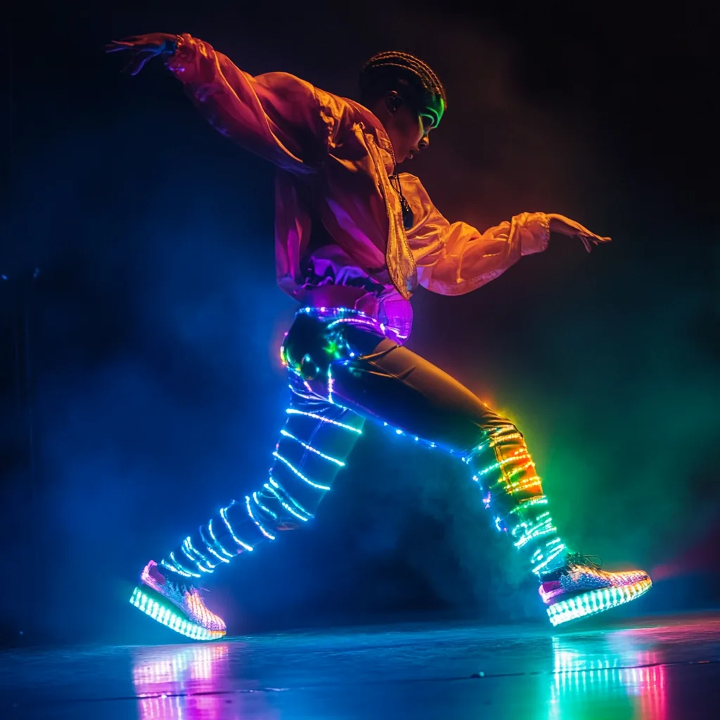 Unveiling the Features of LED Light-Up Dance Shoes  